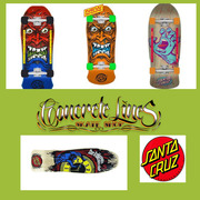 Santa Cruz Skateboards range on Concrete Lines Australia