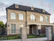 Terracotta shingle roof tiles