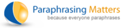 Online Paraphrase Services With Paraphrasing Matters