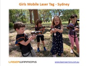 Girls Mobile Laser Tag - Sydney