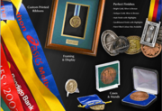 Name Badges,  Medals,  Awards,  Plates,  Trophies Online