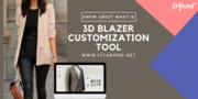   Sell unlimited blazers using 3D Blazer Customization Tool
