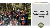 Best Laser Tag Party Location In Sydney