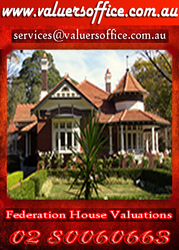 Federation House Valuations