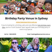 Birthday Party Venue In Sydney - www.laserwarriors.com.au