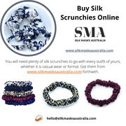 Buy Silk Scrunchies Online